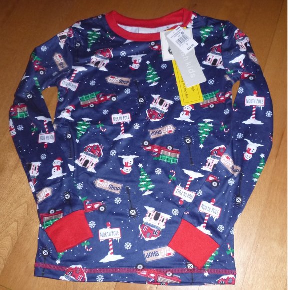 Boys Girls Toddler Jelli Fish CHRISTMAS Pajamas Sz 2T 3T 4T 4  8 10 12 NWT - Picture 2 of 3